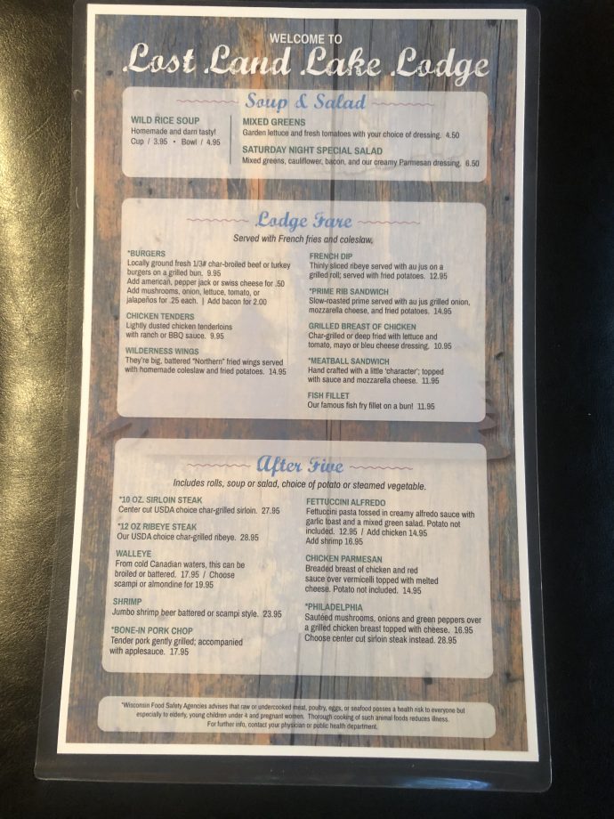 Full Menu
